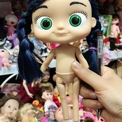 

new brand spain big eyes children's doll cute sister's girl gift to children accessories zhibojian