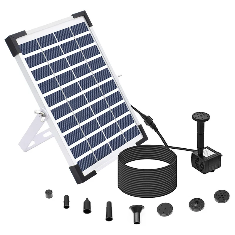 

12V 5W Superior Solar Energy Garden Water Fountain Pump for Pond Fish Tank Solar Fountain Accessories Landscape Fountain Pump
