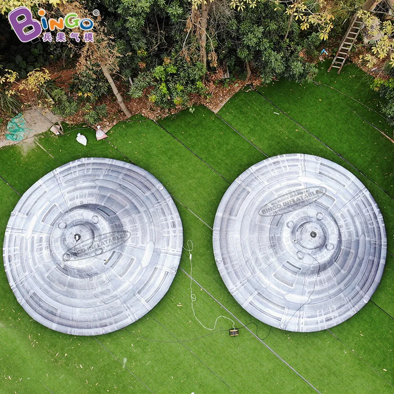 Гигантский надувной космический корабль 7x7x2 5 МХ (высота футов) надувная игрушка