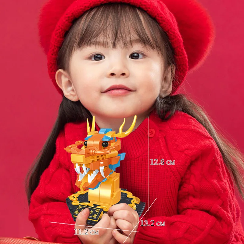 Конструктор с изображением животных из мультфильмов 12 знаков зодиака крыса