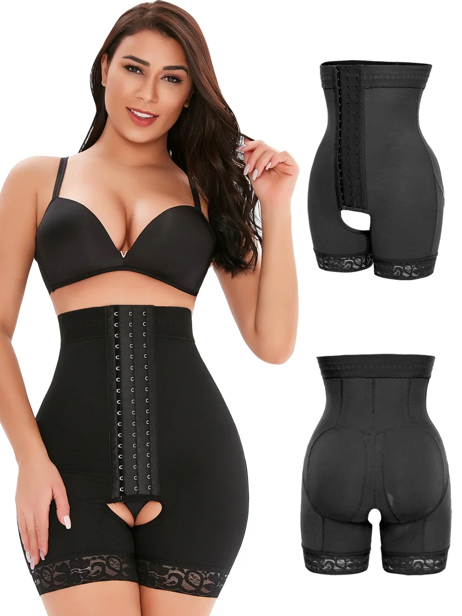 

Женские шорты для подтяжки ягодиц, пикантное нижнее белье в форме живота с высокой талией