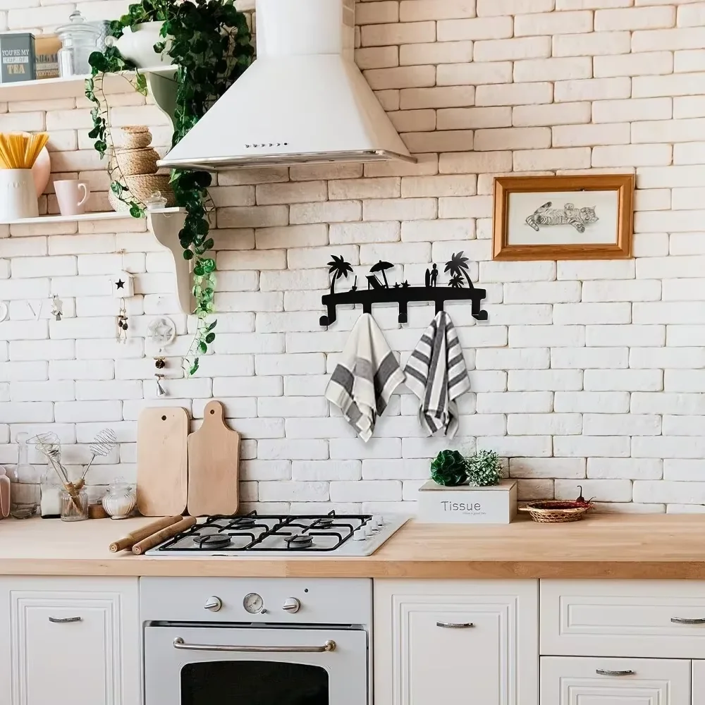 Универсальная Вешалка Для Полотенец Из Нержавеющей Стали — Настенная С 5