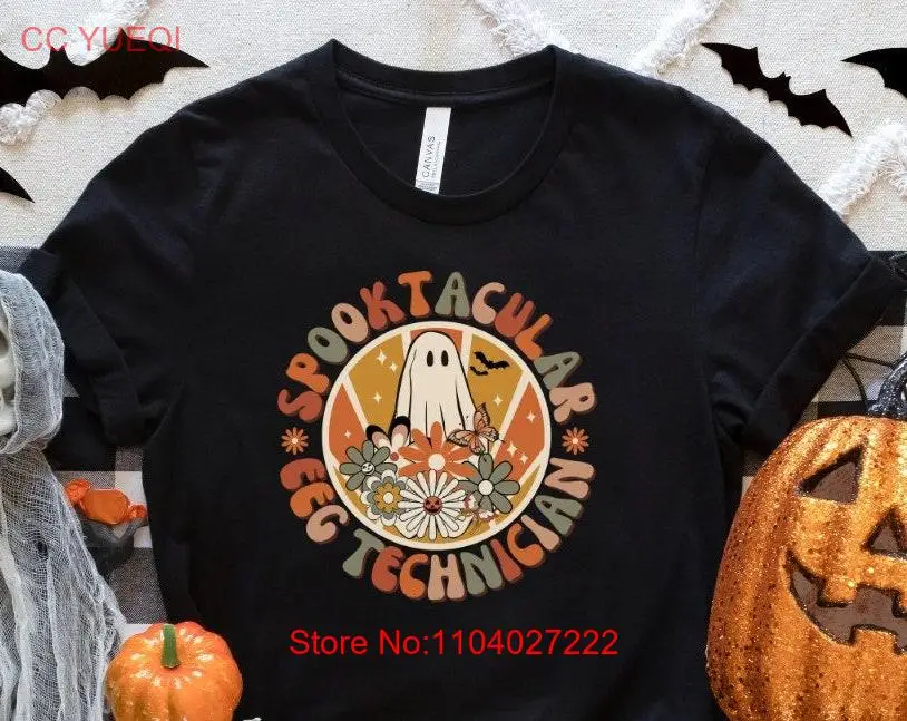 Футболка EEG Tech для Хэллоуина жуткий технологист одежда нейродиагностический