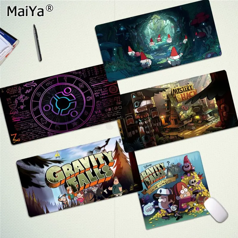 

Disney Cartoon Gravity Falls Mousepad Cute Natural Rubber Gaming mousepad Desk Mat Size for Game Keyboard Pad for Gamer