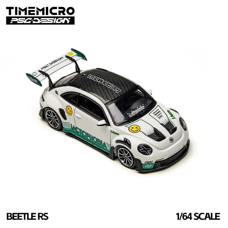 Фото TimeMicro x PSC DESIGN 1:64 RS BEETLE iAcro Limited999 Литая под давлением модель автомобиля №1