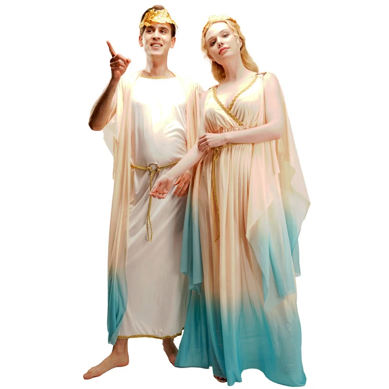 

Greek Goddess Dress Costume Halloween Party Cosplay Adult Women Greek Princess Dress Christmas Costume