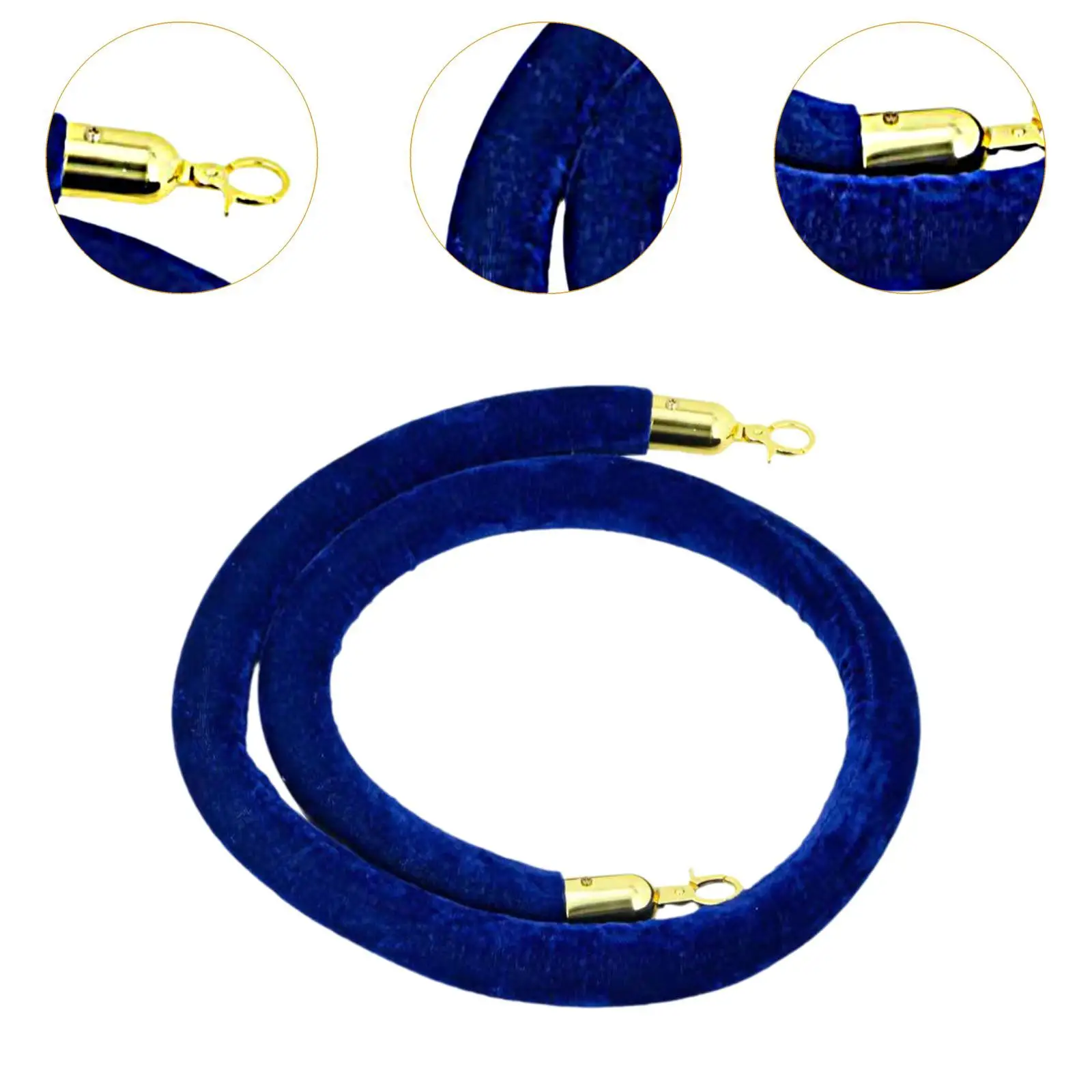 4 шт. Бархатная веревка для контроля толпы Защитные барьеры концертных залов