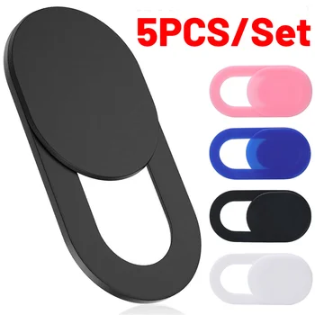 5PCS Universal Webcam Protective Cover Antispy Slider Camera Protector for iPad Laptop Macbook Phones Lens Privacy Sticker