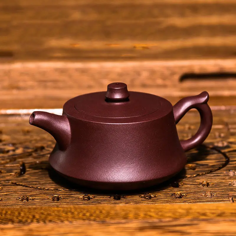 

Yixing Purple Clay Teapot Handmade Kung Fu Kettle Ore Mud Zisha Teaware