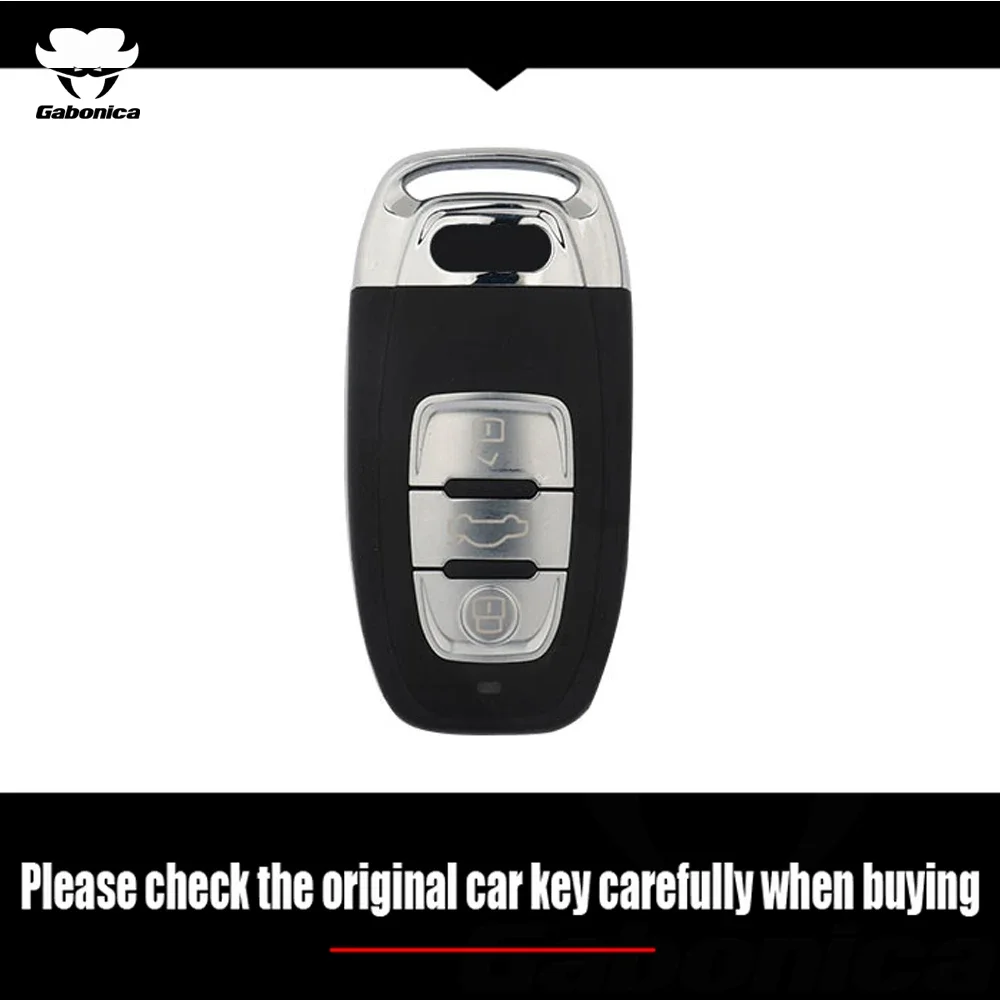 Чехол для автомобильного смарт-ключа с дистанционным управлением ПК оболочка Audi