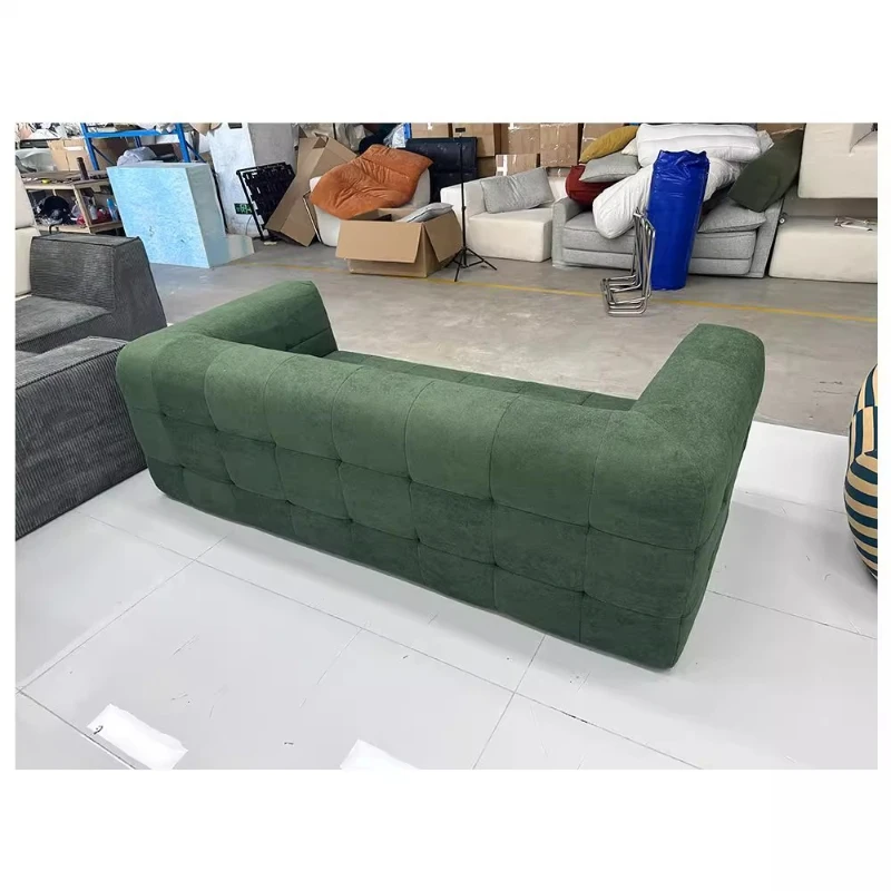 Современный дизайнерский диван для взрослых двойной скандинавский белый 2021