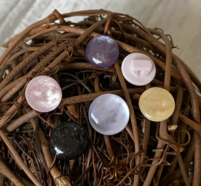 10 шт. разноцветные пуговицы из смолы Размер 11 мм |