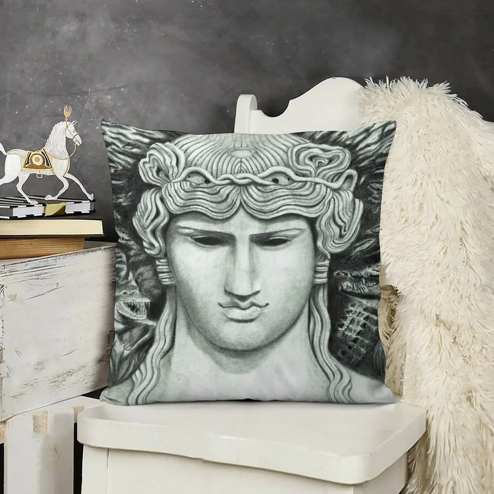 Антивижная подушка в Ниле рождественская наволочка наволочки чехлы для дивана