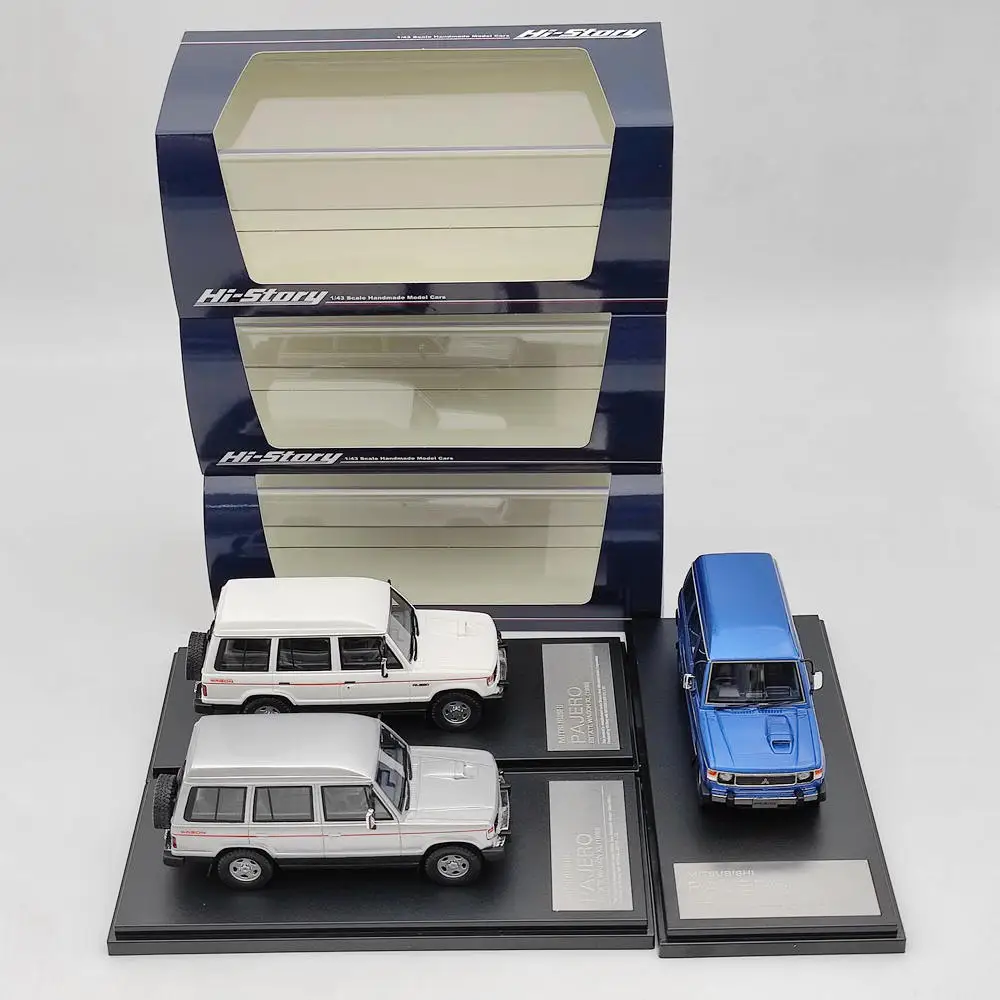 

Hi Story 1:43 Mitsubishi Pajero Estate Wagon XL 1988 HS341 Resin Model Car Limited Collection