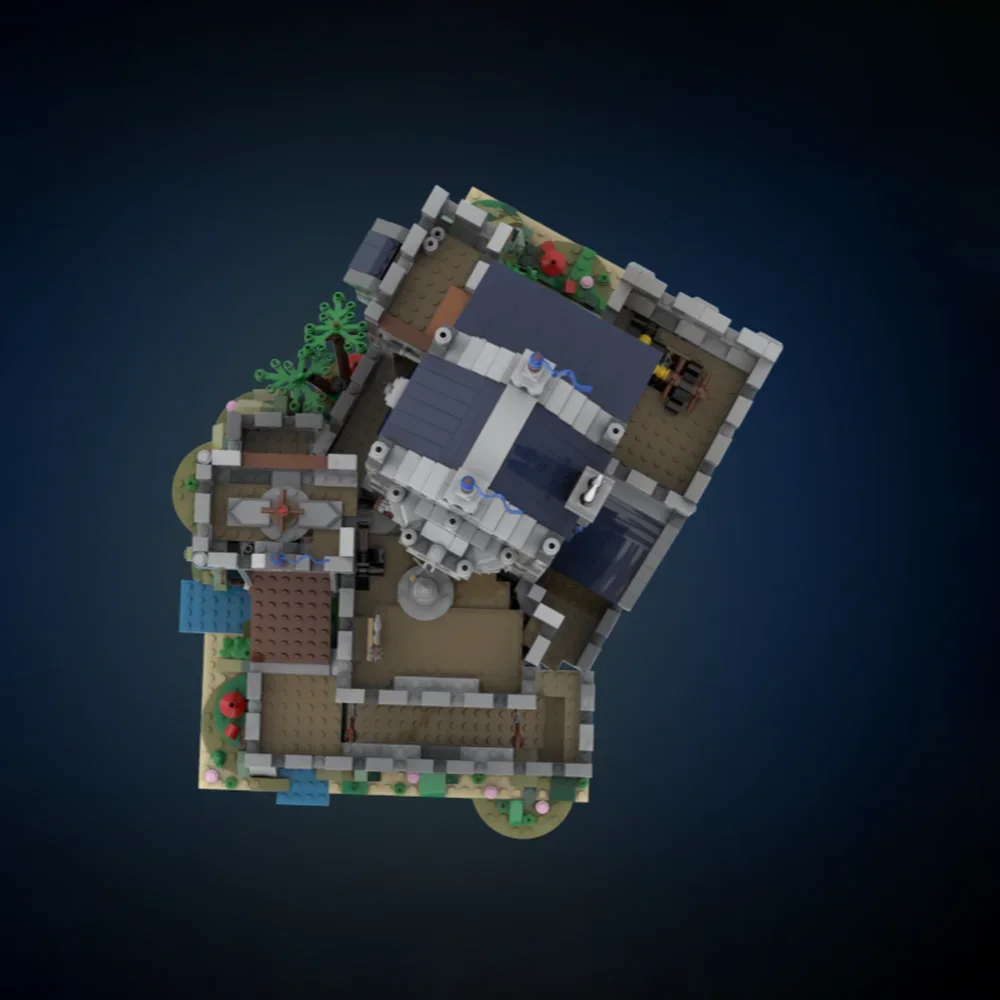 Блочный конструктор MOC из частиц