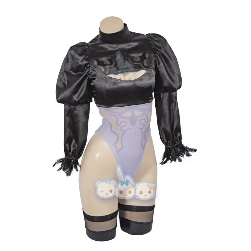 Игра VictoryNikke X NieR YoRHa No.2 2B Косплей Костюм Метаморфические повреждения Сексуальная