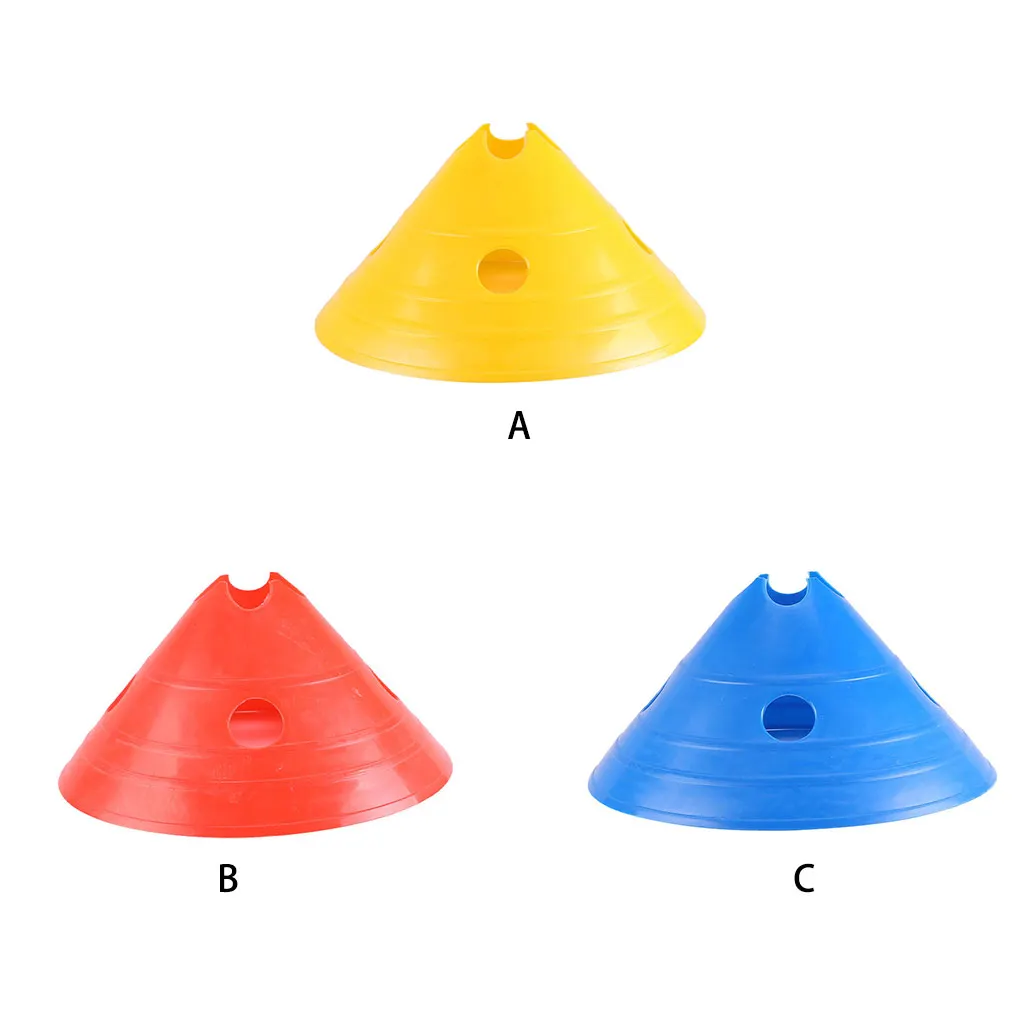 

Football Training Disc Soccer Space Marker Coaching Trainer Beginner Professional Practice Portable Playing Accessory