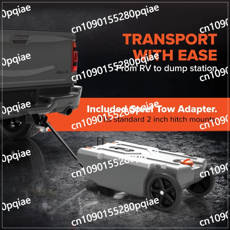 Camco Rhino 36-галлоновый портативный жидкий автомат/домов на колесах-имеет 2-дюймовые