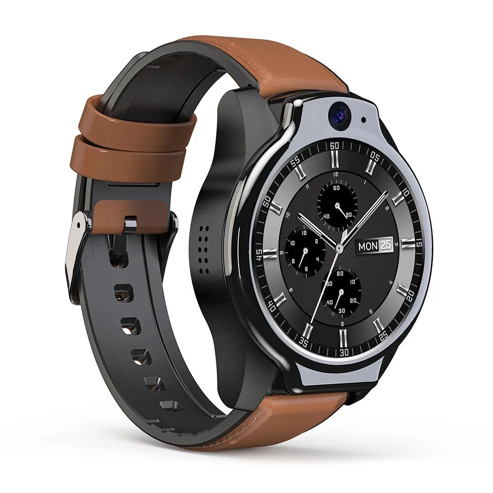 

High Quality Multiple Function Intelligent Brand Lemfo Lem 14 Leather Strap Smart Watch For Men Waterproof Fashion Men Watches