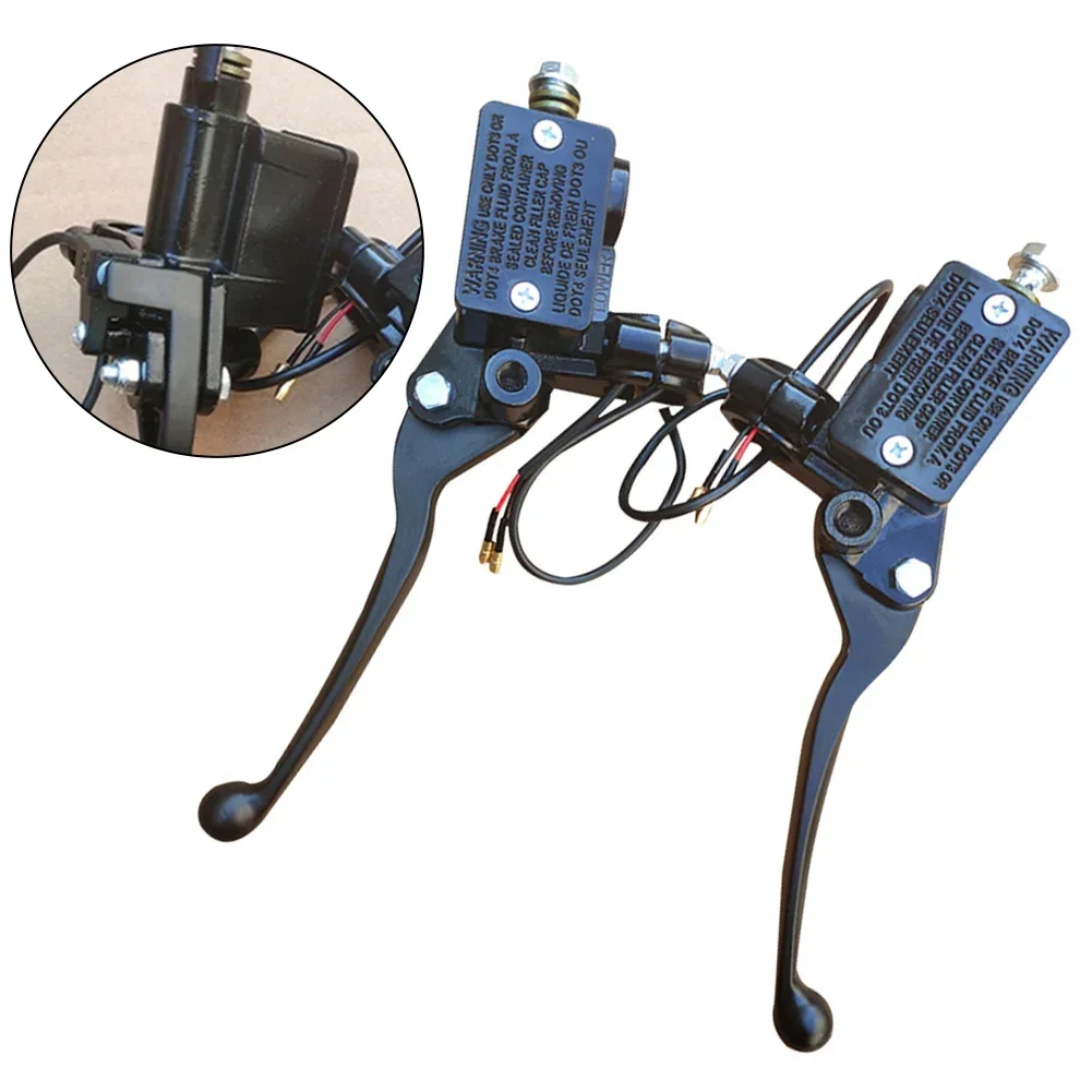 Модификация мотоцикла Ebike Тормозной рычаг Ручка Визуальная проверка уровня