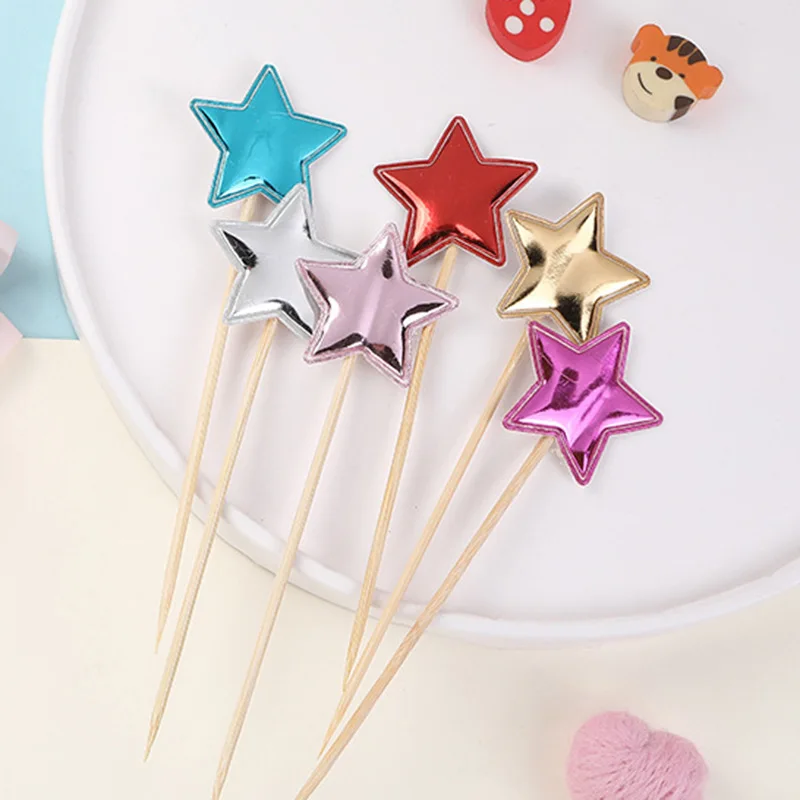 

10pcs happy birthday cake topper топеры на торт decorating gateau personalised deco wedding cupcake toppers cake para pastel