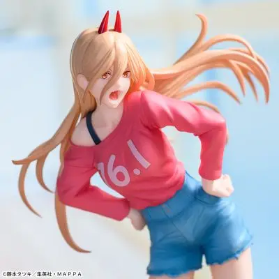 

LCFUN Original Sega Figure Power Luminasta Chainsaw Man 22cm PVC Action Anime Model Colletion Toys