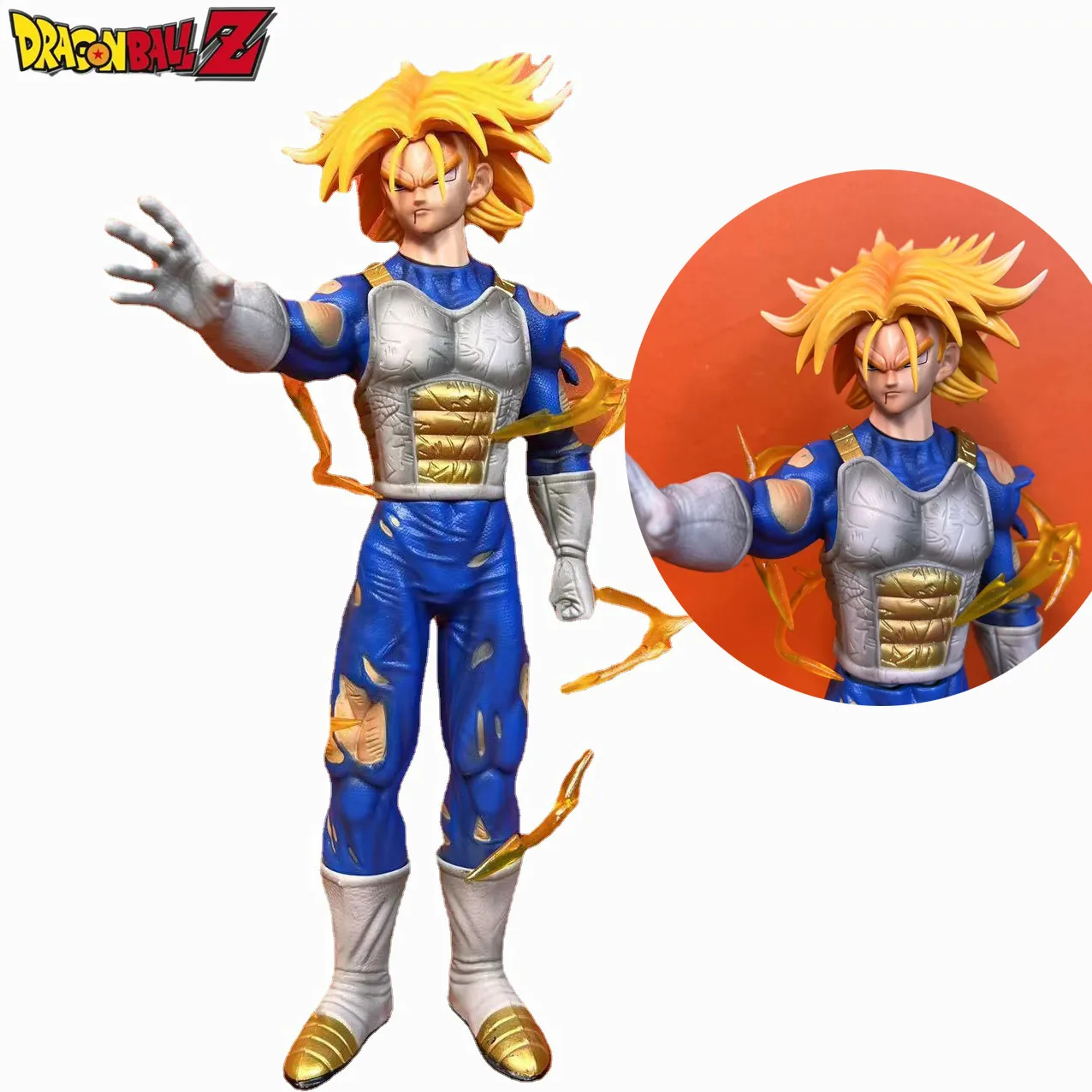

31cm Anime Dragon Ball Ffs Vest Fighting Boy Trunks Gk Collectible Figures Model Decorative Ornaments Toy Birthday Present