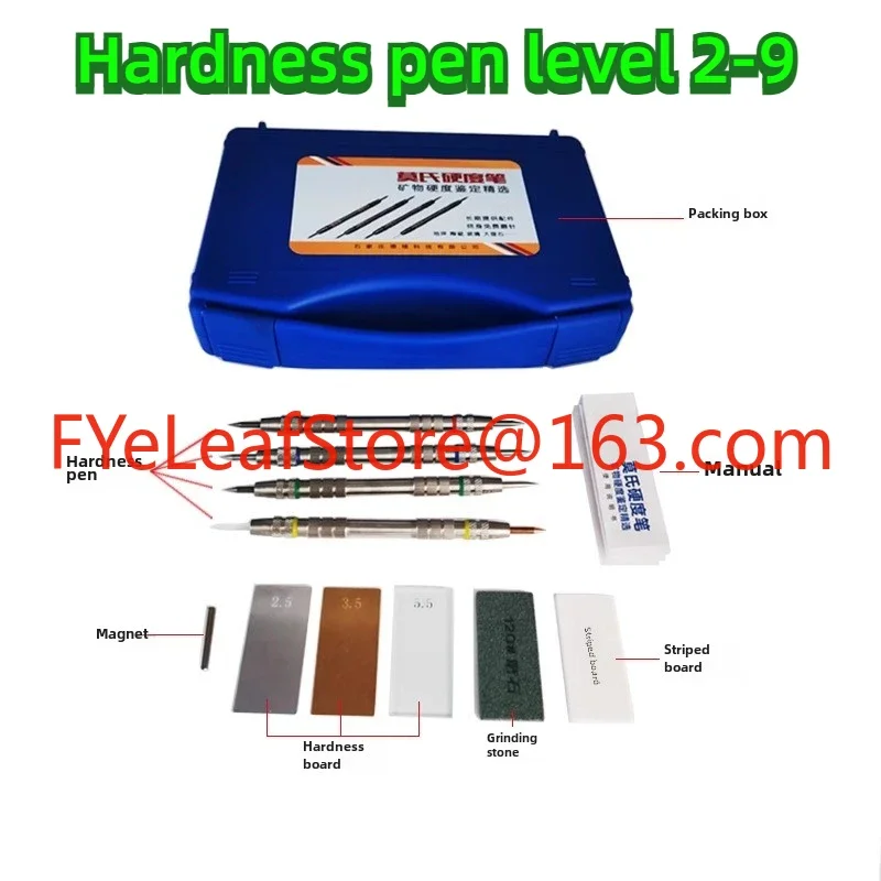 Ручка для проверки трения пола из керамической плитки Mohs класса 2-9