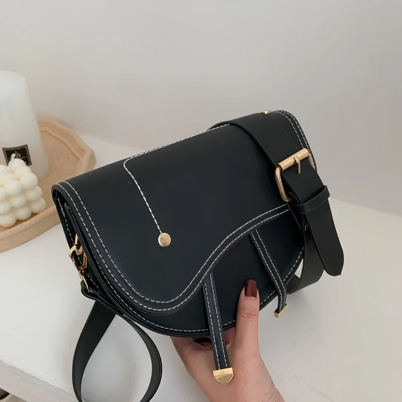 

MONNET CAUTHY New Bags for Women Concise Leisure PU Crossbody Bag Lady Solid Color Green Blue Brown White Black Bag
