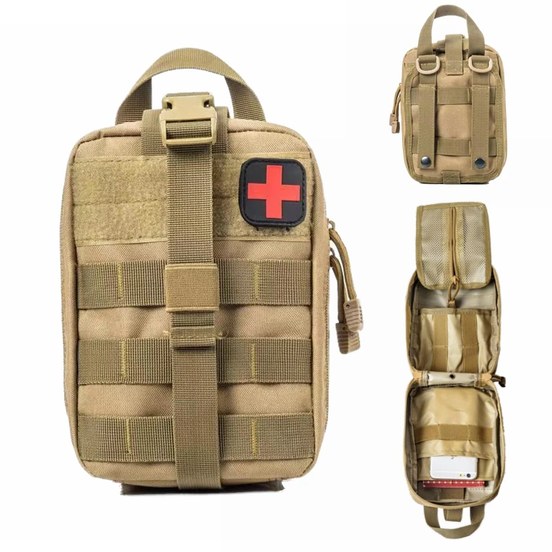 Тактические наборы первой помощи, медицинская сумка, экстренный армейский охотничий автомобиль, экстренный инструмент для кемпинга и выжи...