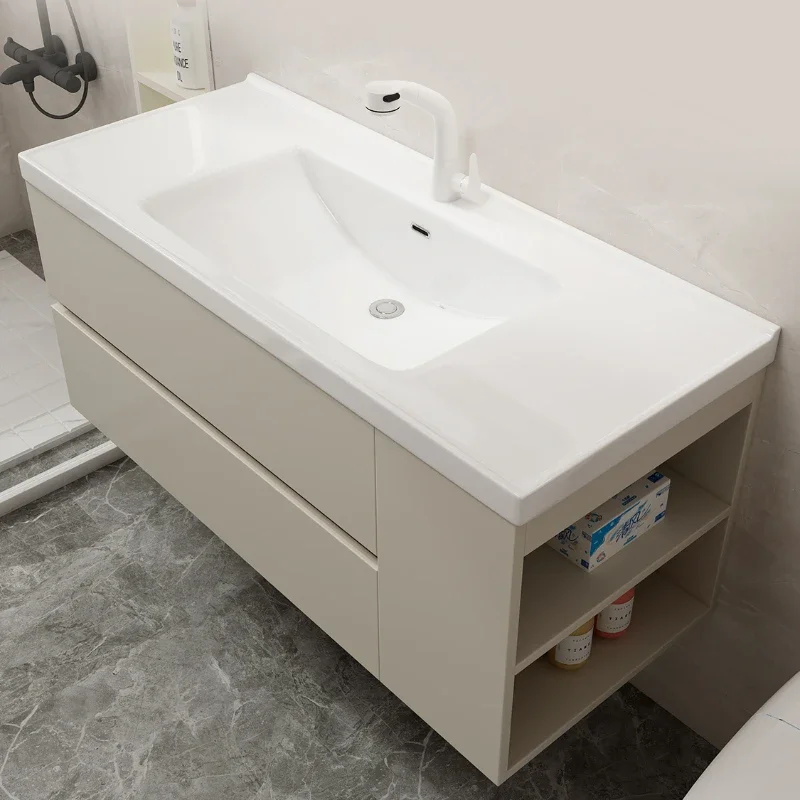 у umywalki toaleta szafki łazienkowe przechowywanie szafa szuflada ścienna białe ekspozycja Meuble meble toaletowe YX50BC