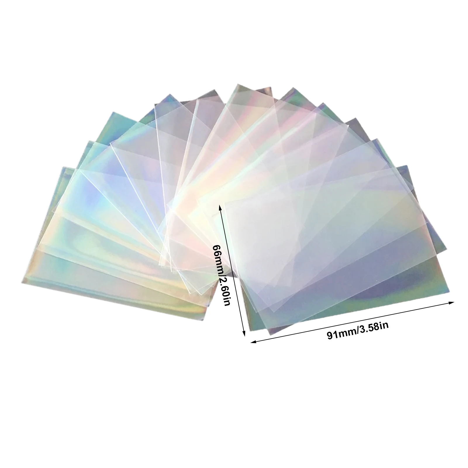 Trading Card Sleeves Hard Clear PP Protectors For Photo Pages Cards Postcard Baseball Game | Спорт и развлечения