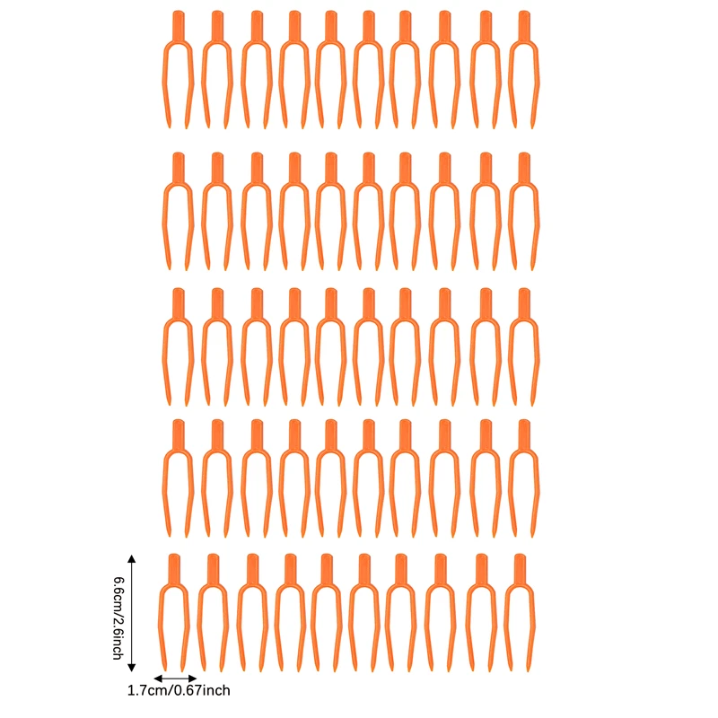 50 шт. вилка для посадки клубники фиксатор зеленого столона приспособление отжима