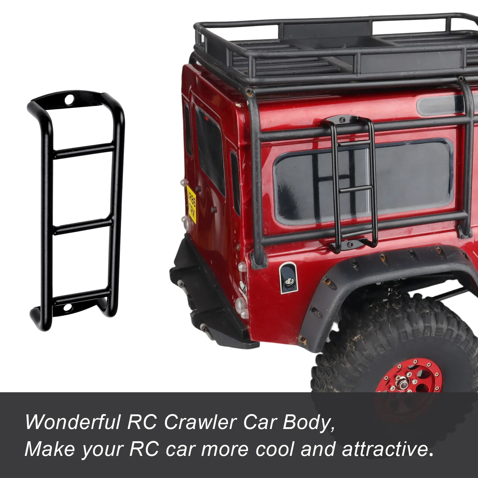 Металлические мини-лестницы HobbyPark для Traxxas TRX4 Bronco Defender SCX10 90046 90047 D90 110 RC Crawler (art.: 3920daabe4abe) - 3920daabe4abe