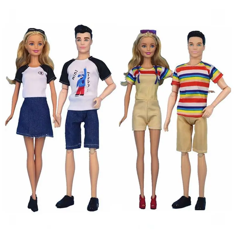 Kids Toys Miniature Doll Accessories Dress Things For Barbie