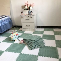 baby puzzle mat interlocking gym carpet tiles floor tiles kids play toys carpet bedroom soft plush carpet eva foam climbing pad