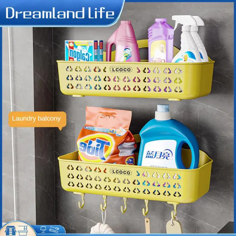 

Большая емкость для хранения, кухонные аксессуары, красивая и практичная прочная настенная многофункциональная стойка, корзина для хранения