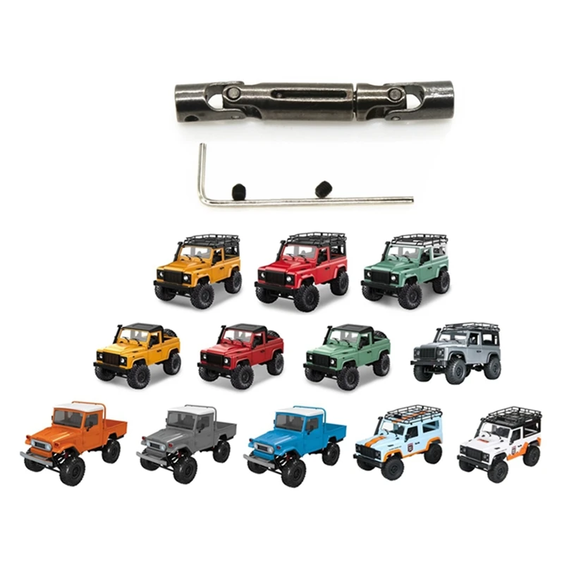 

Новый обновленный металлический приводной вал CVD для WPL D12 C14 C24 B14 B24 B16 B36 MN D90 MN99S Henglong, запчасти для радиоуправляемых автомобилей, аксессуары