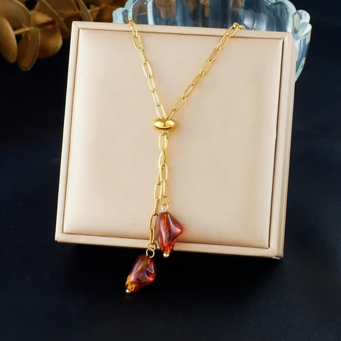 MEYRROYU кулон с кисточкой