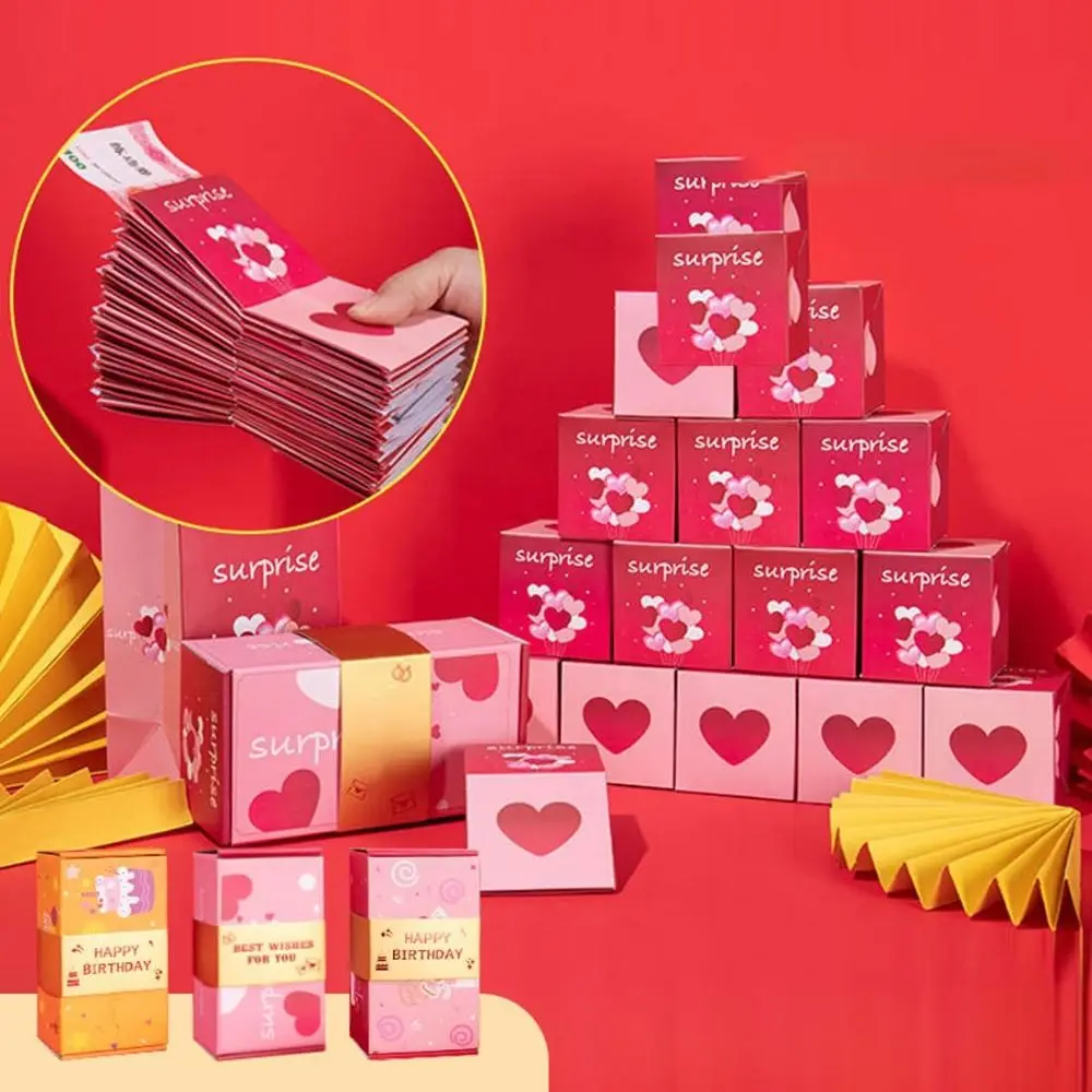 Party Decorations Cards Diy Bouncing Box Best Wishes For You Pop-up Explosion Gift Box