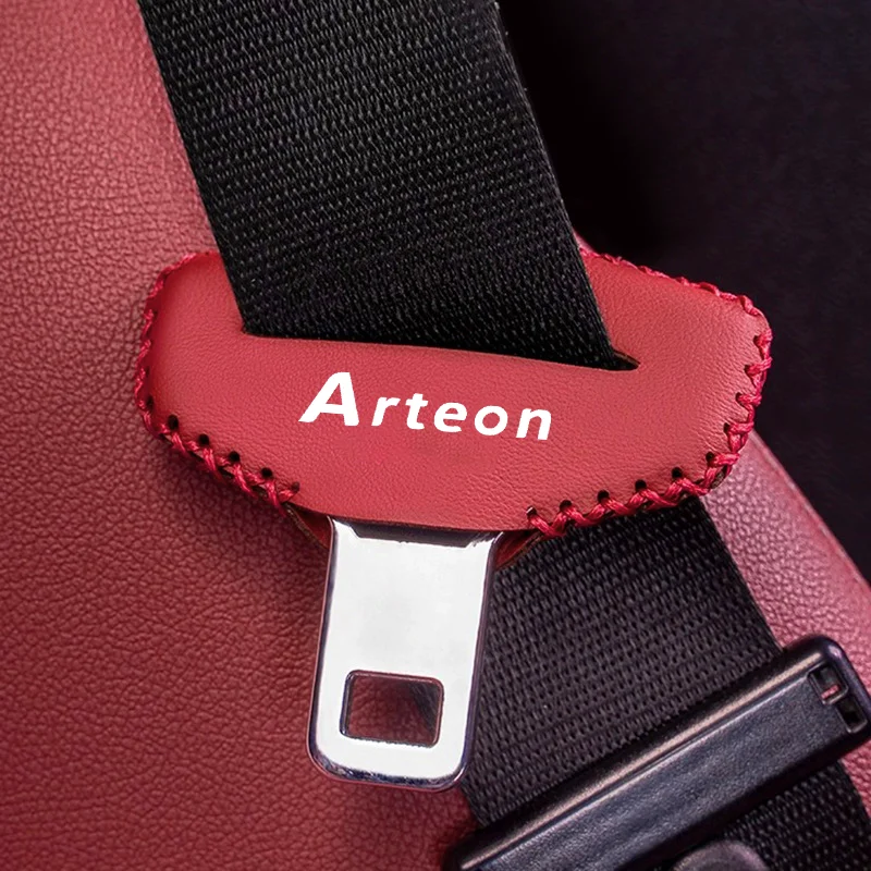 1 шт. чехол из искусственной кожи с пряжкой для автомобильного ремня безопасности