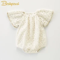 lace summer jumpsuits baby girl clothes princess baby romper white infant girl outfit set toddler clothing kids clothes