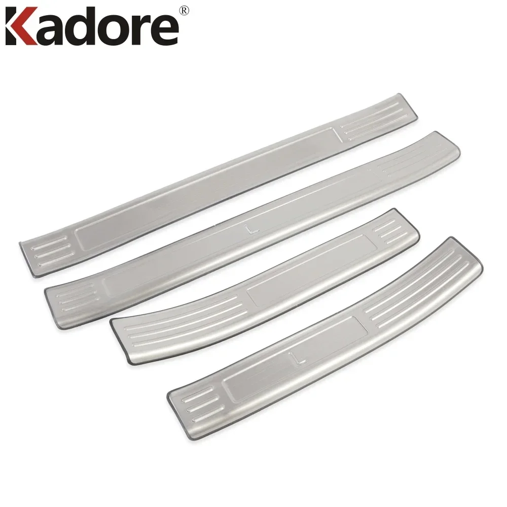 Стальная Накладка на порог для Ford Kuga Escape 2020-2022 2023 2024 защитная накладка педаль