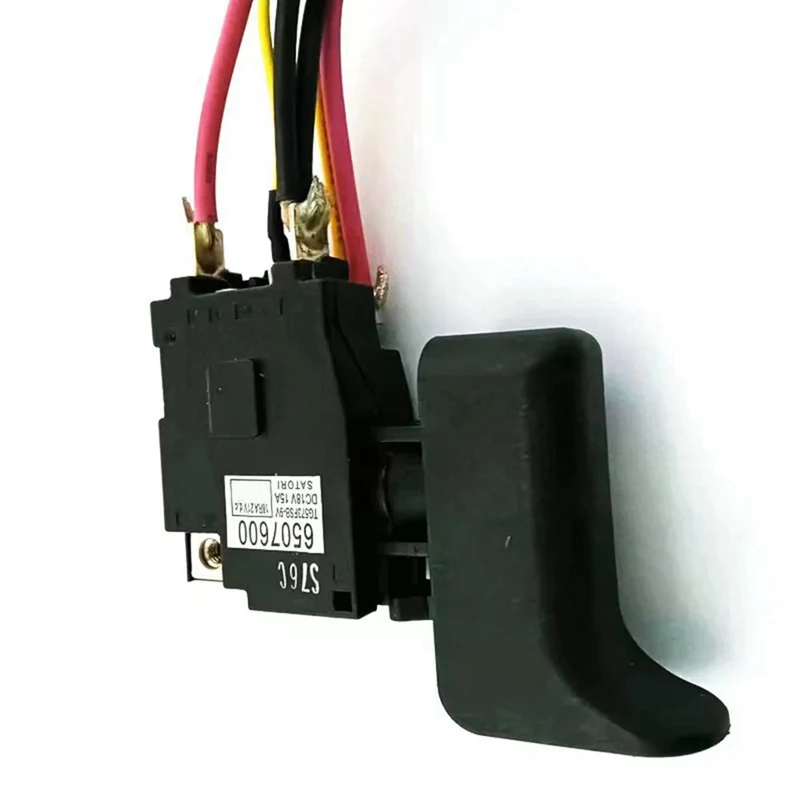6507600 Electric Drill Switch DJR186 JR186D 650760-0 For XRJ04 Power Tools Accessories
