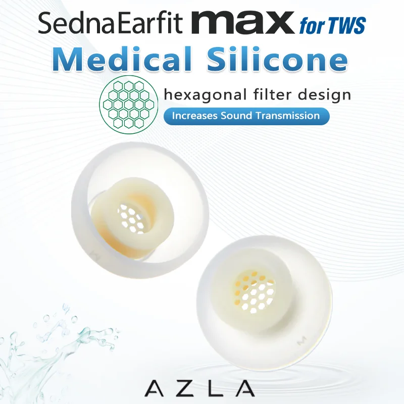 AZLA MAX TWS Насадки для ушей TWSE насадки с пылевым фильтром восковой защитой