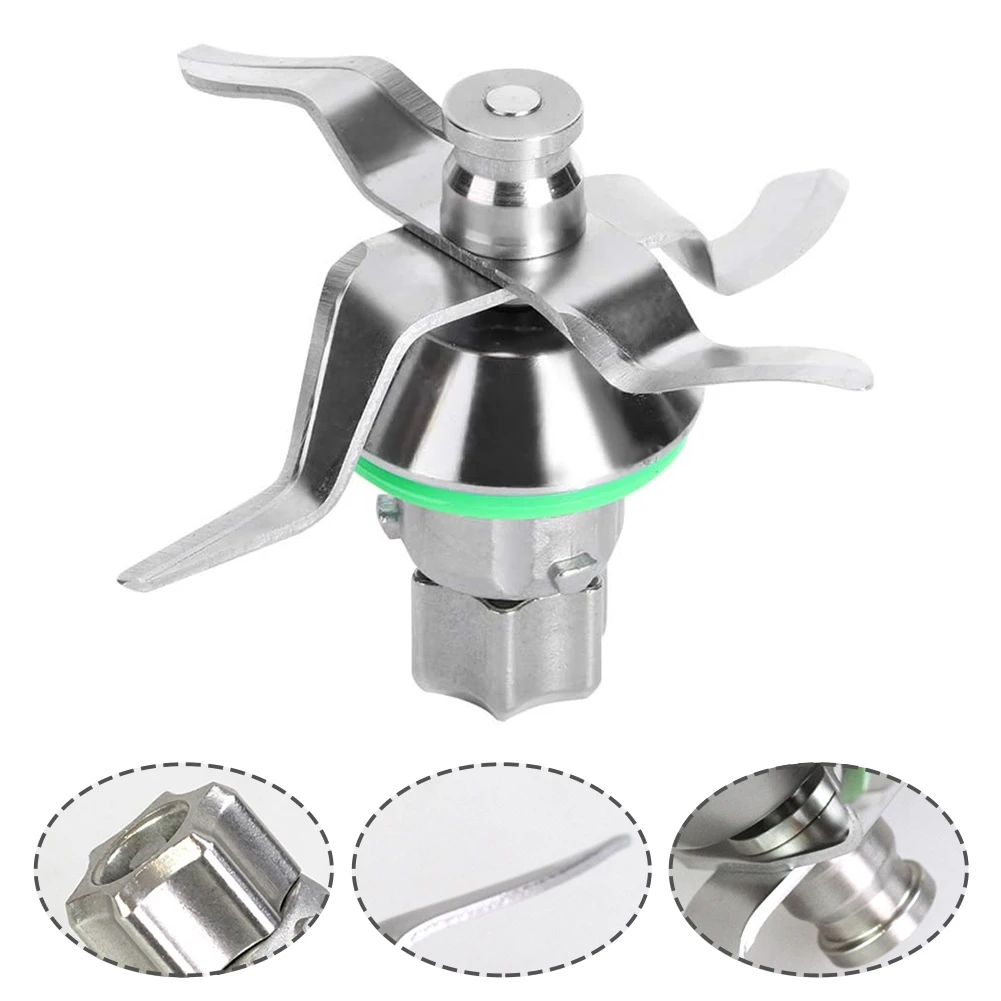 

Stainless Steel Blades Replacement Parts Anti-rust No Noise For Thermomix TM5 TM6 Mixer Blades Kitchen Tool Accessories