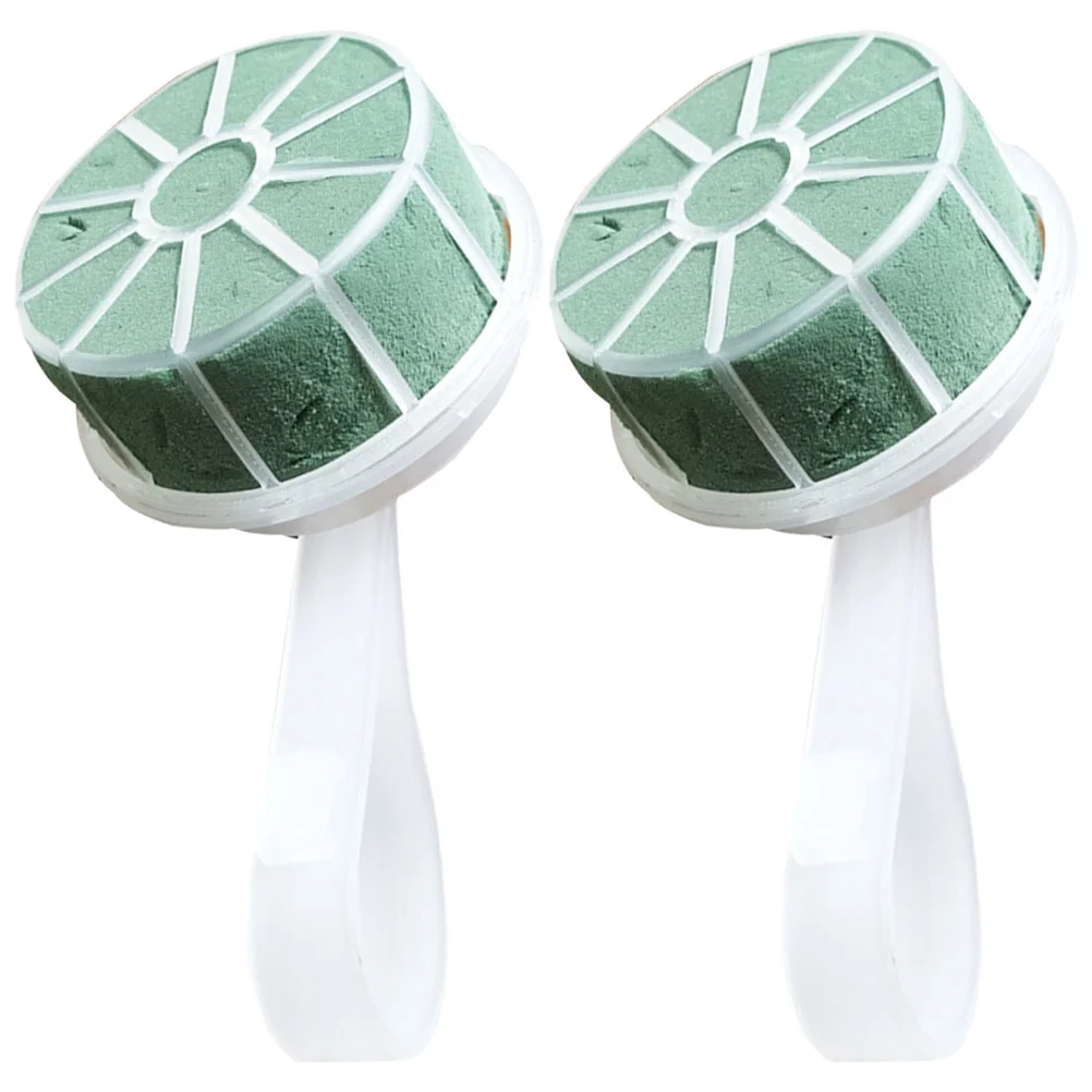 

Bouquet Bridal Flower Holder Floral Handle Plastic Wedding Support DIY Accessories