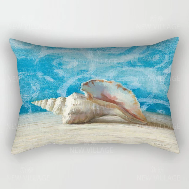 Наволочка с принтом животных под водой наволочка для дивана украшение дома можно