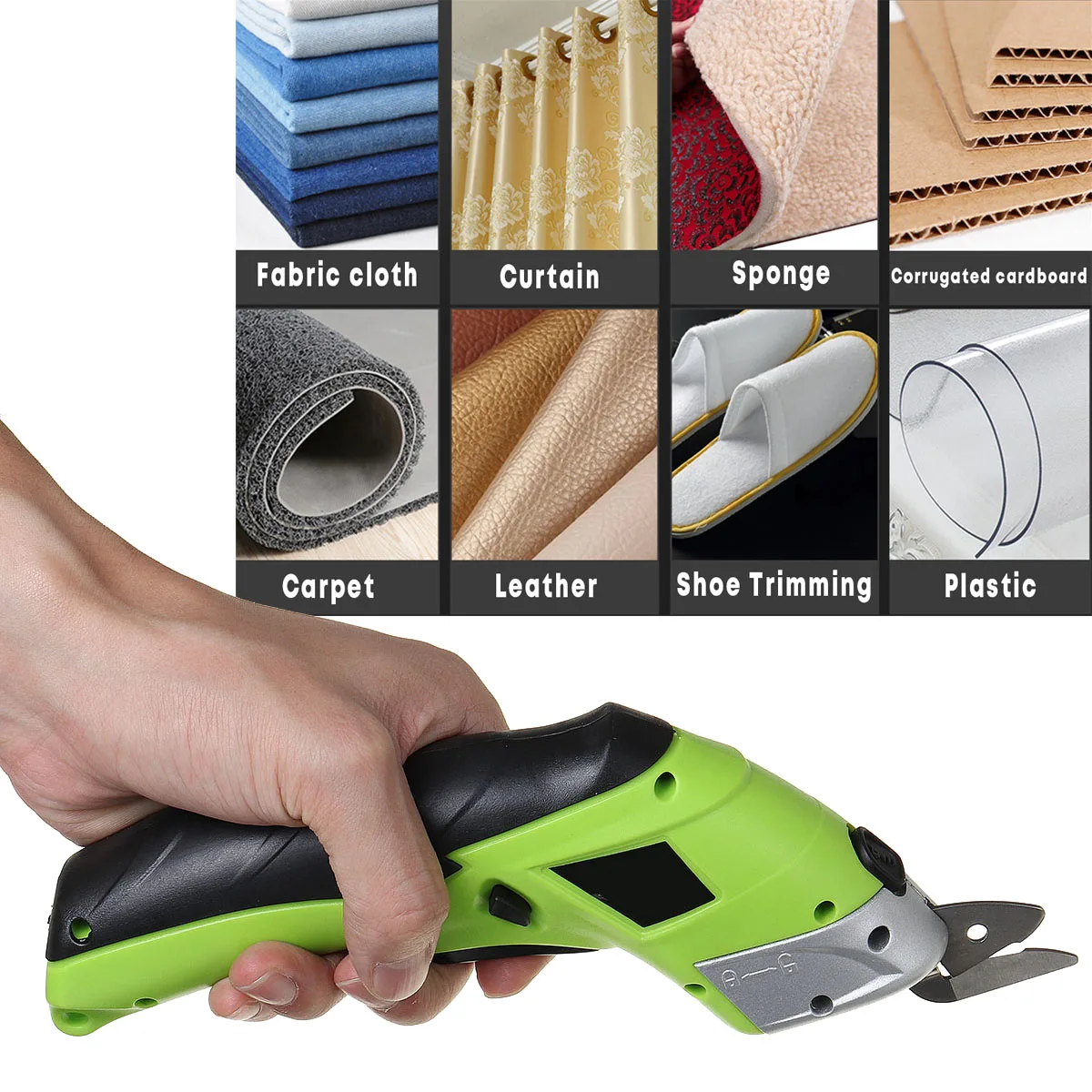 Электрические ножницы для резки ткани и ковровых покрытий 3 6 В - купить по