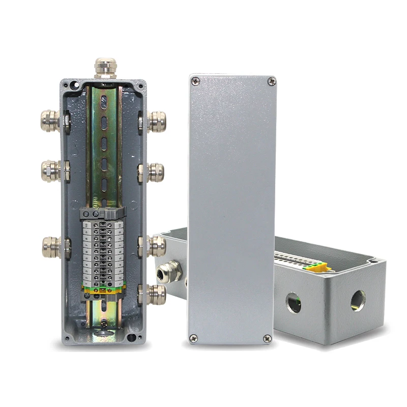 Explosion-proof Waterproof Aluminum Enclosure IP67 Project Instrument Boxes Outdoor Junction Box | Wire